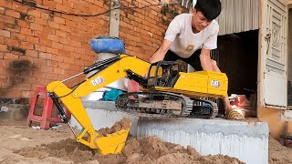 Homemade RC Excavator CAT 395 by SBR RC TRUCK 18,014 views 11 months ago 3 minutes, 3 seconds