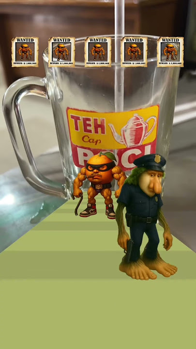 Ber ber ber patapim wanna drink teh poci #viral #mergefellas #shorts