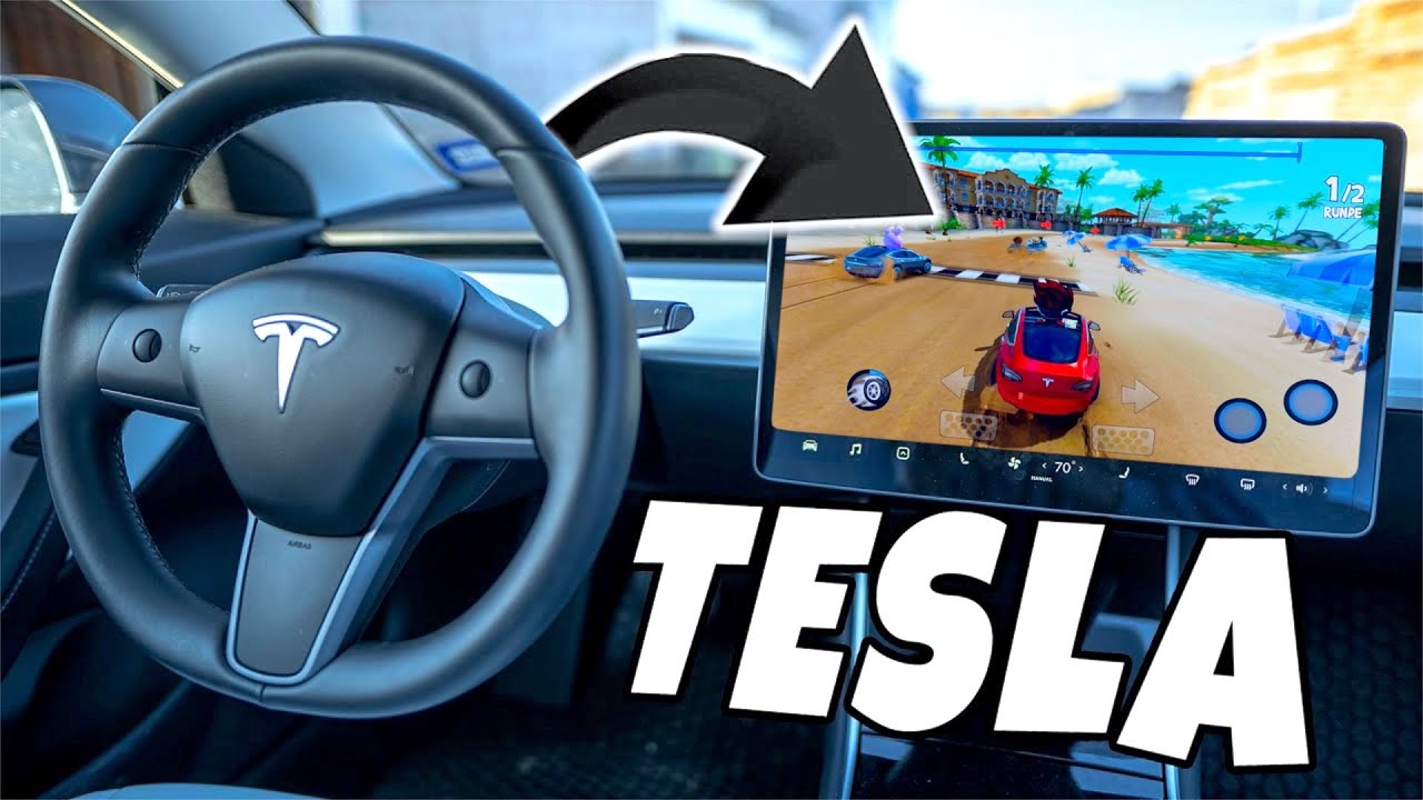 Mehr Unterhaltung in einem Auto GEHT NICHT! Gaming, Netflix & Co. im Tesla  😱🚗