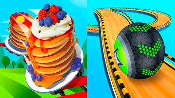 Pancake Run VS Going Balls - SpeedRun Gameplay Ep 3