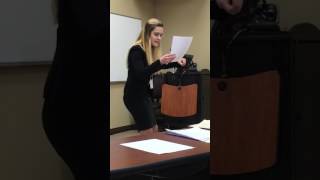 Trinity Klomparens's NITOC 2017 Cold Reading Final