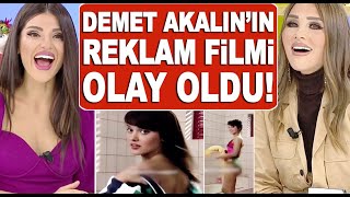 Demet Akalın'ın yıllar önce oynadığı reklam ortaya çıktı! Görenler tanıyamadı / Magazin Turu