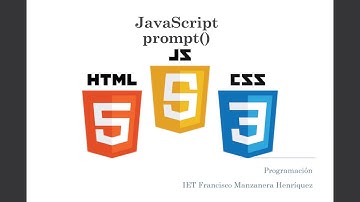 JavaScript uso de la función prompt()