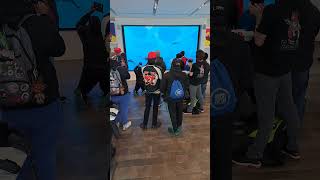 Endless Ocean: Luminous Reveal Live Reactions at Nintendo NY #shorts