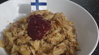 How to make Finnish cabbage casserole - Kaalilaatikko recipe screenshot 3