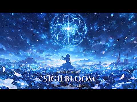 【Celtic Fantasy】Blue Circle & Sea of Flowers【Work/Study/Sleep BGM】