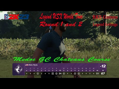 ?️⛳ Legend USX World Tour: Rounds 1 u0026 2 ⛳?️