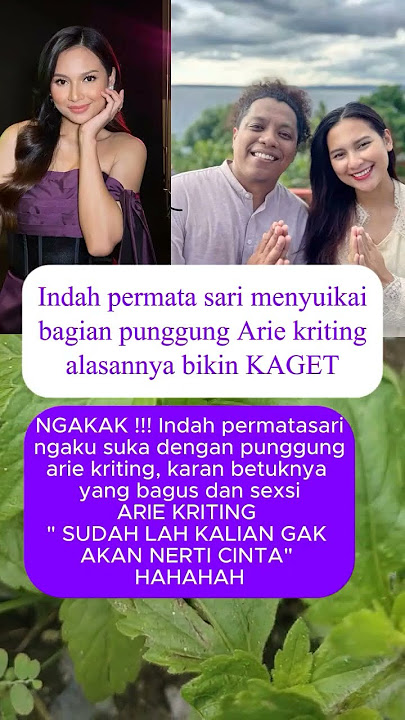 Indah permata sari suka punggung arie #rekomendasi #shorts #pengikut #sorotan #artist