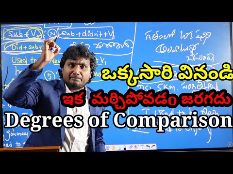 Degrees Of Comparison TET DSC Constable Bank Spoken English
