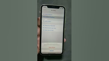 cara kembali ke pengaturan pabrik di iphone