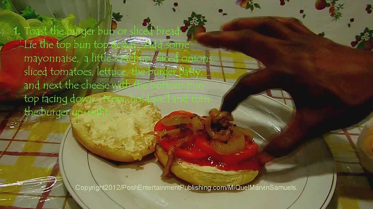 HOMEMADE HAMBURGER YouTube