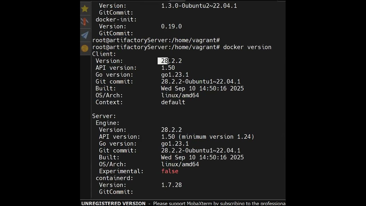Docker Client vs Server Version Explained