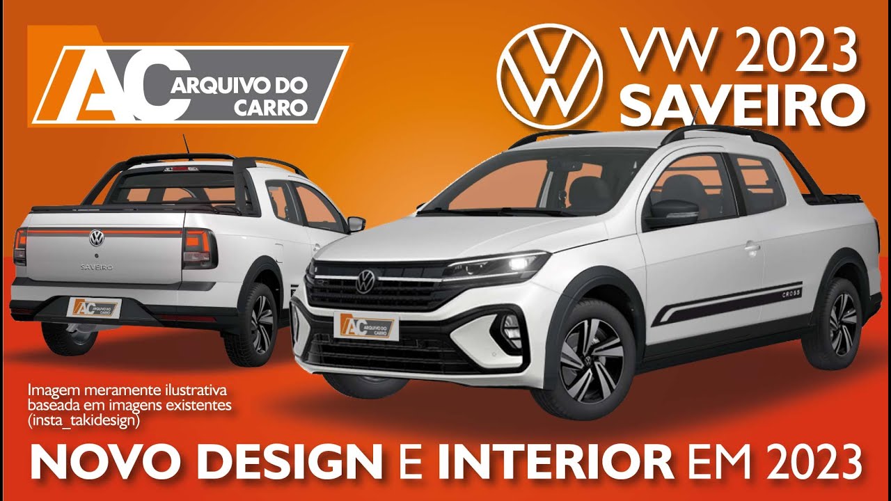 Nova Volkswagen Saveiro 2023 