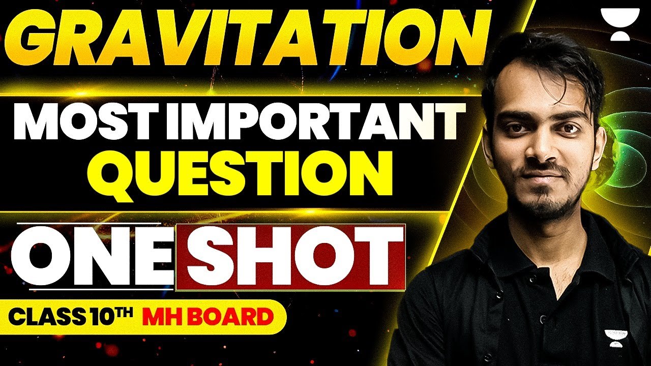 GRAVITATION All Important Questions Class 10 Science 1 Maharashtra State Board | By Aryan Sir