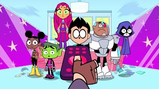 Teen Titans Go: Zapping Run - Control Freak Sends The Teen Titans To The Television Mines (CN Games) screenshot 3
