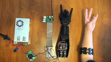 3D Printed Controllable Prosthetic Hand via EMG
