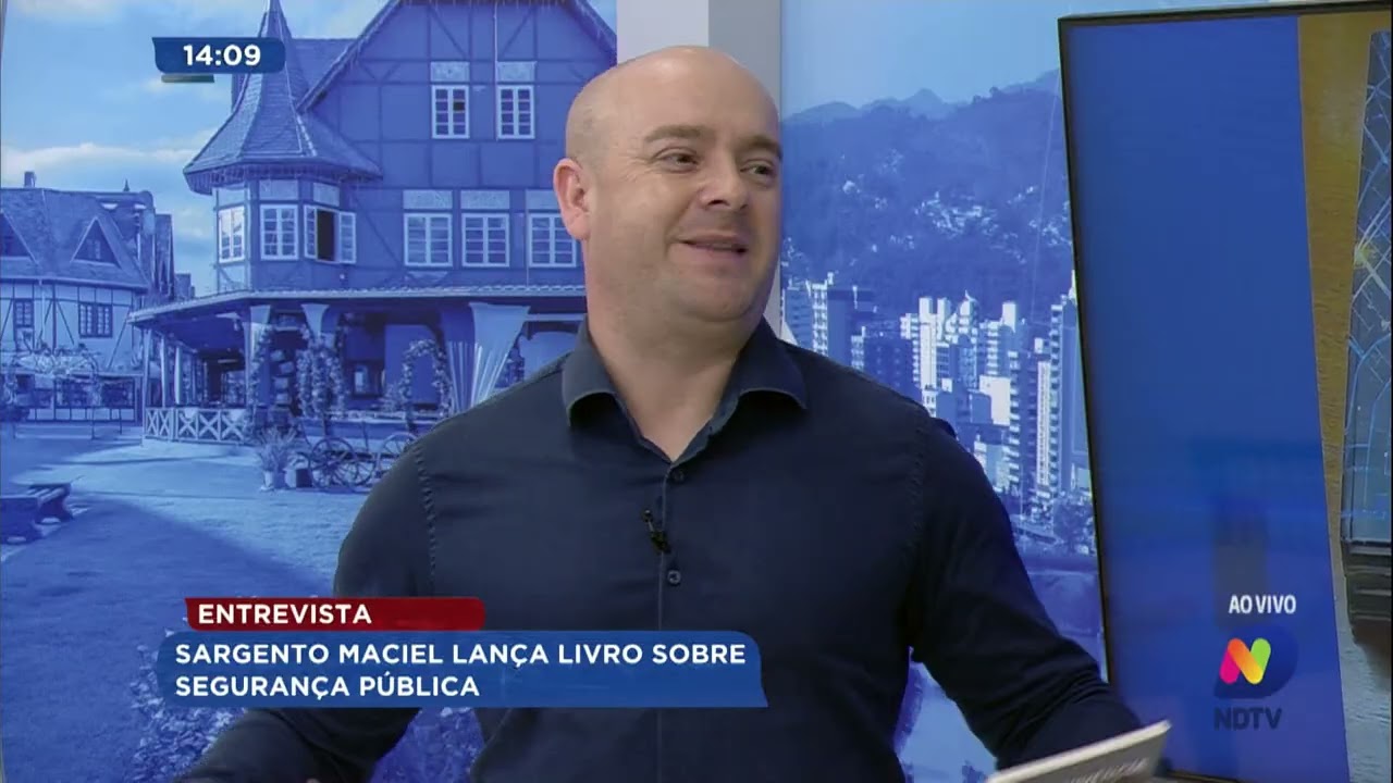 Entrevista: Sargento Maciel lança livro sobre segurança pública