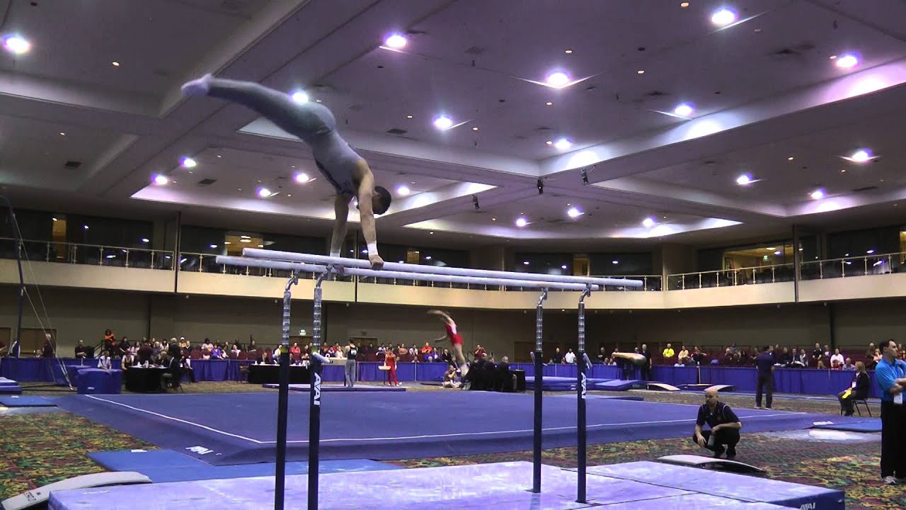 Donothan Bailey - Parallel Bars - 2014 Winter Cup Prelims - YouTube