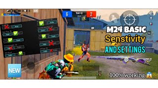 😵 M24 best tdm sensitivity ||M24 basic controls 😱 M24 secret tips and tricks } TDM TIPS AND TRICKS } screenshot 5