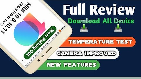 MIUI 10 8.10.11 Update Review  New Gallery AI Camera 4K Portrait mode