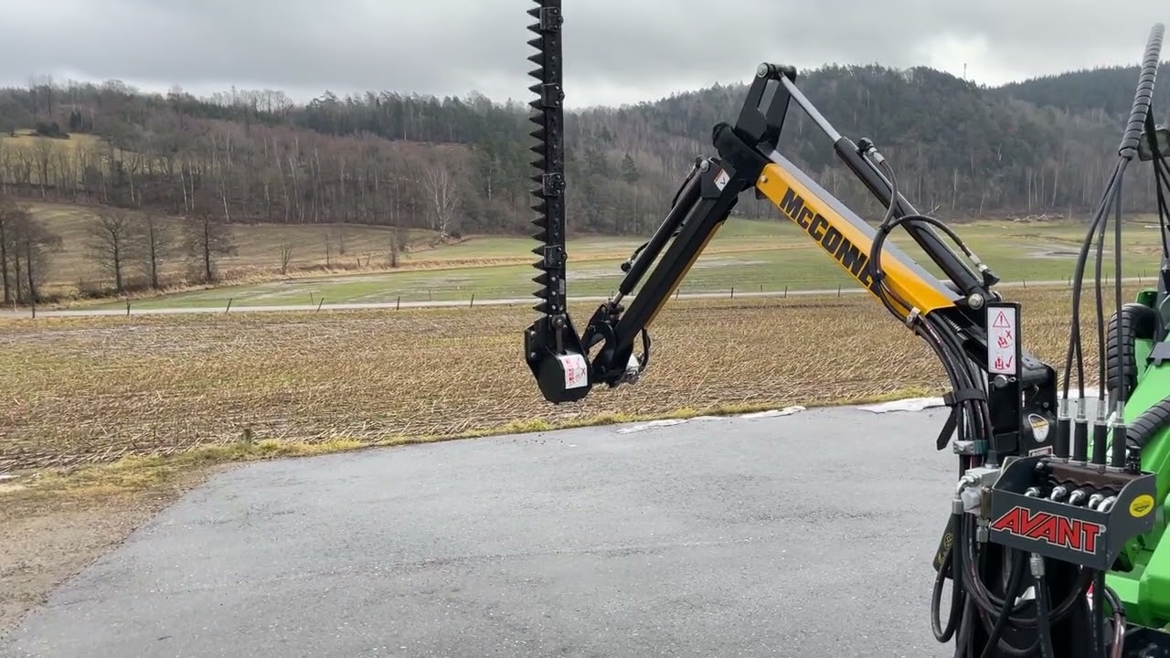 Släntklippare Mc Connel, Hydraulisk