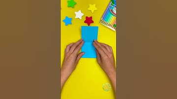 Jumping Origami! 📦✨ Fold, Press & Watch Them Pop! #papergame #kidsfun
