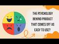 What Makes a Product Easy to Use? (The Psychology Behind It) #learnux #careerintech #uidesign