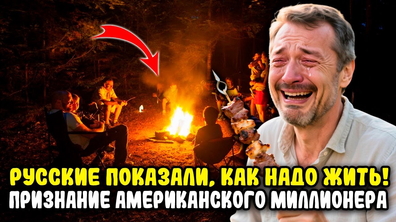 «ВСЕ МОИ ДЕНЬГИ - НИЧТО!» Американский Миллионер РЫДАЕТ у Русского Костра