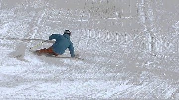 Reilly McGlashan Hybrid Ski Carving turns March 2015