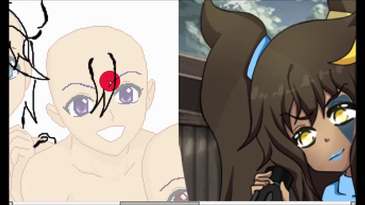 Anime base-Fanart (Picture draft) - YouTube