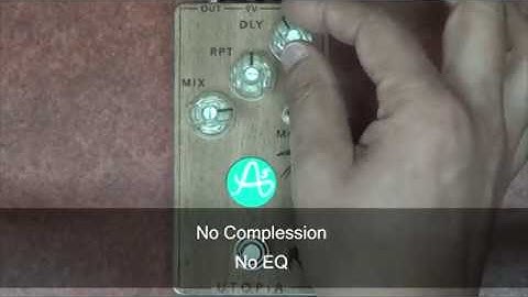 ANASOUNDS "UTOPIA" Analog Delay Test