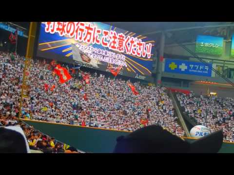 FIGHTERS 2017-6-24 楽天戦 攻撃開始前レフスタ
