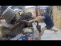 Workshop Build - Moving the Lathe again with the DIY Gantry Crane