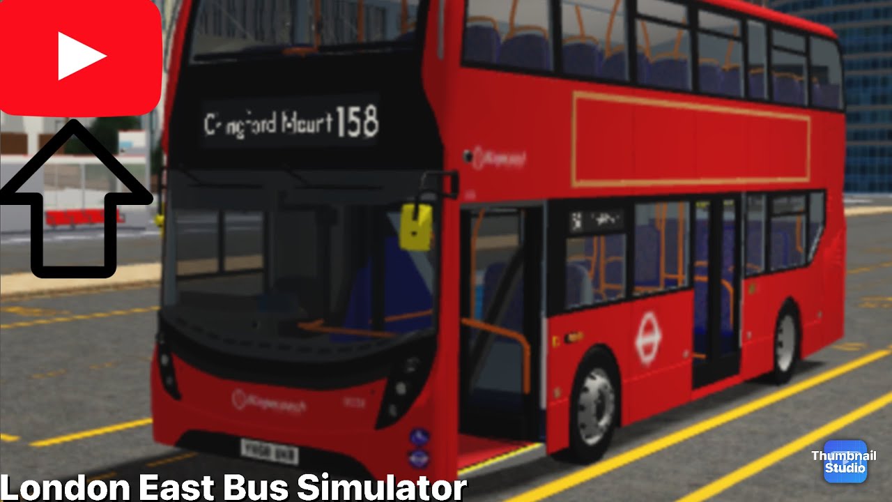 158 to Chingford Mount London East Bus Simulator (Roblox)