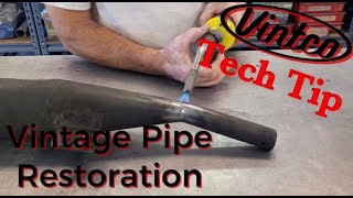 Pipe Restoration- VintCo Vintage Dirt Bike Tech Tip by VintCo 863 views 1 year ago 1 minute, 27 seconds