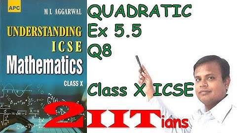 Quardratic Equations in One Variable Exercise 5.5 Q8 Class X ICSE | IIT  Find three successive even