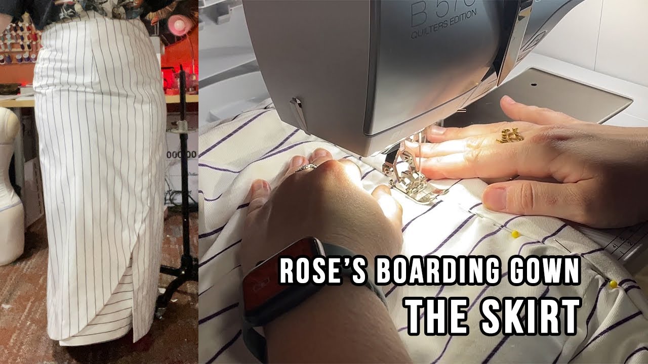 The skirt is finished! | Making Rose Part 3