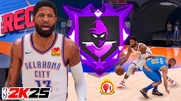 This Paul George Build is UNSTOPPABLE in RANDOM REC on NBA 2K25