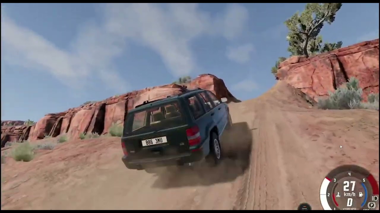 Beamng drive offroad test