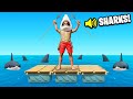 TRYING TO SURVIVE AT SEA Challenge (Raft)