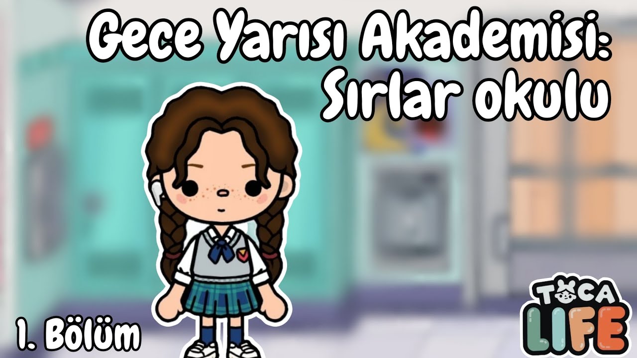Gece Yarısı Akademisi: Sırlar Okulu/1. BÖLÜM✨️💞/TOCA LİFE WORLD DİZİ/TÜRKÇE