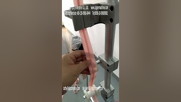 Invisible Zipper #Slider_Mounting_Machine Tested with 6 2mm & 6 5mm slider QLQ-ISMM