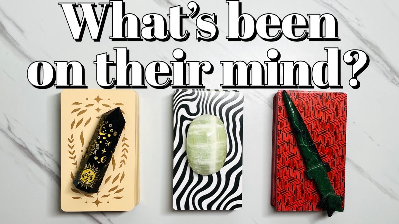 What's On Their Mind?🤔💭❤️‍🔥Pick a Card Love tarot reading✨