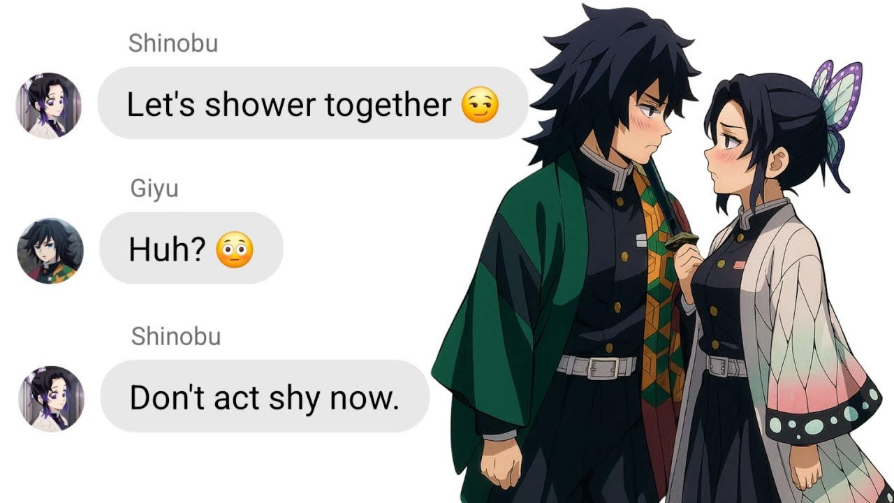 If Giyu And Shinobu Got Locked In Bathroom