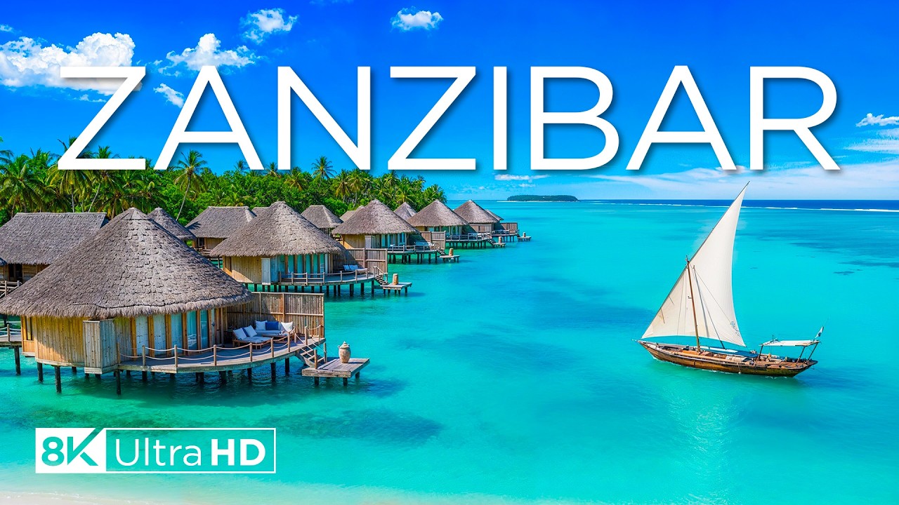 Zanzibar 8K – Discover a Tropical Paradise of Pristine White Beaches & Turquoise Indian Ocean Waters