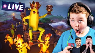 Happy National Banana Day in Fortnite!!! LIVE Uploads of Fun