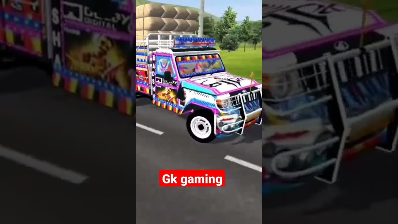 bus simulator Indonesia bolero pickup truck mod