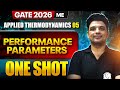 Applied Thermodynamics 05 : Performance Parameters | Mechanical Engg. | GATE 2026 One Shot Series