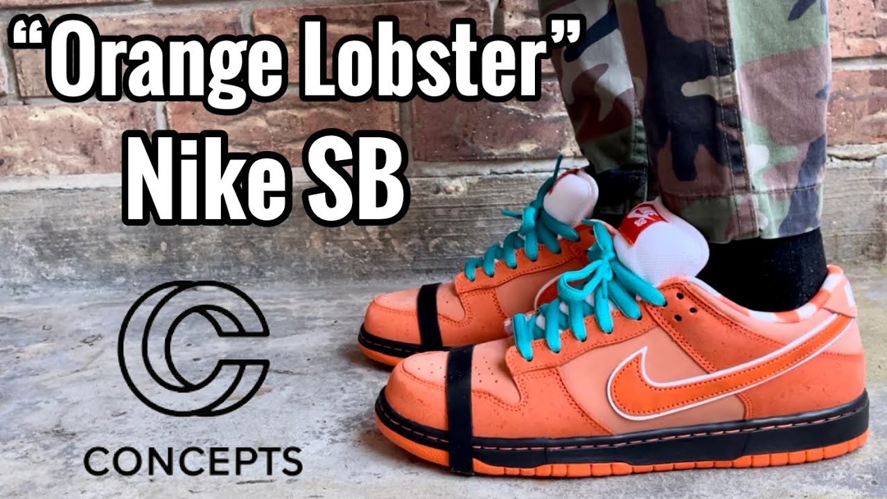 Nike SB Dunk x Concepts “Orange Lobster” Review & On Feet