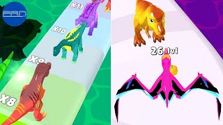 T-REX Upgrade in Dinosaur Evolution - Runner Game